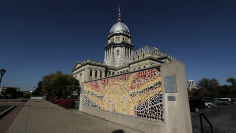 Illinois-Capitol-Springfield-Wandbild