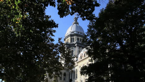 Cúpula-Springfield-De-La-Casa-Estatal-De-Illinois