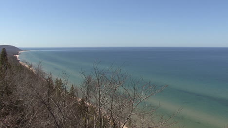 Michigan-Lake-Michigan-Principios-De-La-Primavera