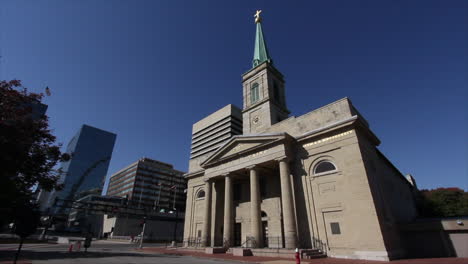 St.-Louis-Missouri-Kathedrale-Und-Ein-Teil-Der-Skyline