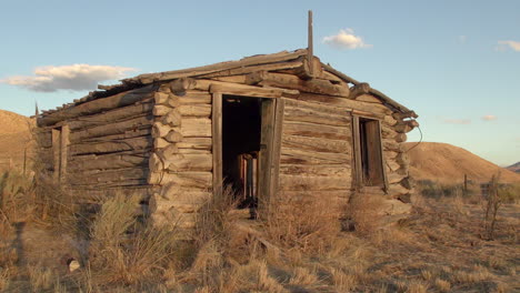 Nevada-old-log-cabin