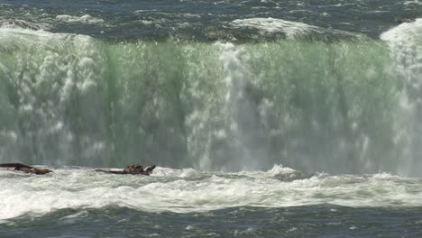 Nueva-York-Cataratas-Del-Niágara-Sumergiendo-Agua