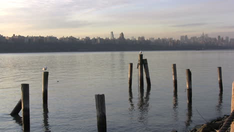 New-York-View-across-posts-toward-skyscrapers