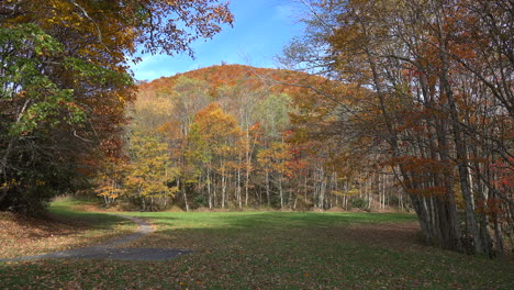 Escena-De-La-Montaña-Humeante-De-Carolina-Del-Norte