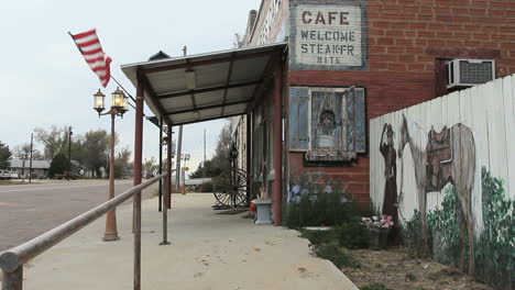 Oklahoma-Kleinstadtcafé