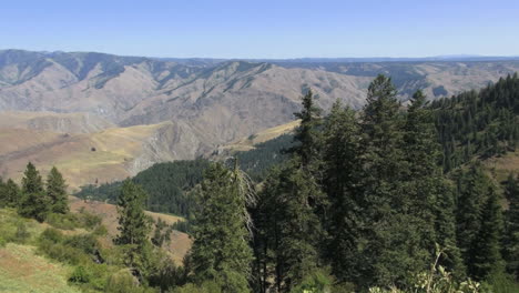 Cañón-De-Los-Infiernos-De-Oregon-Sartén-Izquierda