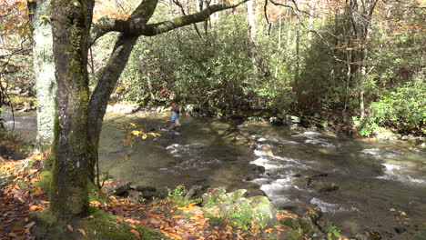 Pescadores-De-Tennessee-En-Un-Arroyo