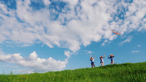 Carefree-Children-Play-With-A-Kite-1