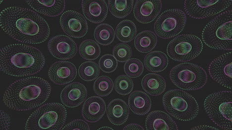 Abstract-and-futuristic-spheres-pattern-with-neon-color