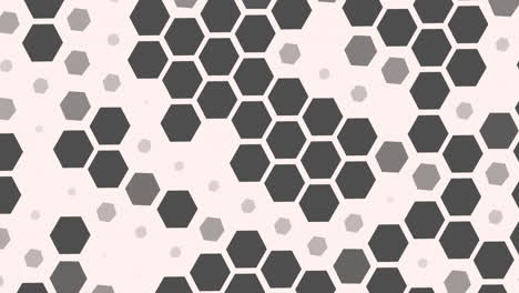 Black-hexagons-geometric-pattern