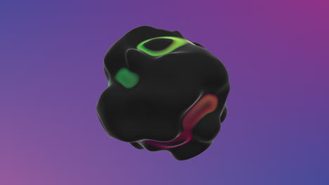 Futuristic-and-psychedelic-black-ball-with-waves