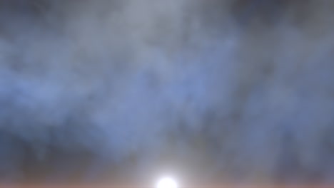 Dunkelblaue-Tiefe-Wolken-Im-Sturmhimmel-Mit-Sonne