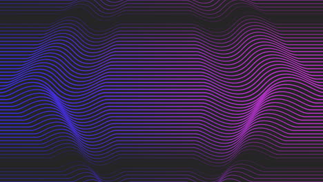 Patrón-De-Ondas-Geométricas-De-Neón-Púrpura-Y-Azul-En-Estilo-Años-80