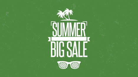 Sommer-Großer-Verkauf-Mit-Sonnenbrille-Und-Palmen