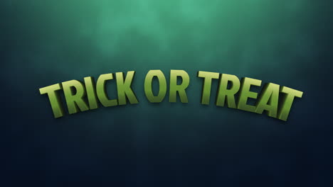 Trick-or-Treat-on-green-dark-fog