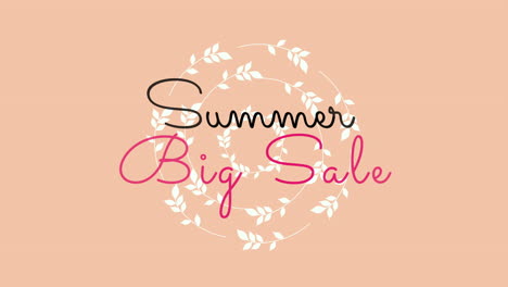 Summer-Big-Sale-with-white-leafs-of-tree