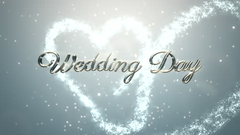 Hochzeitstag-Mit-Fliege-Romantisches-Herz-Und-Partikel