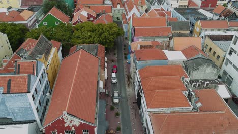 Willemstad-Es-La-Ciudad-Capital-De-Curaçao,-Una-Isla-Caribeña-Holandesa