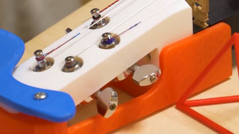 Close-up-shot-of-upper-part-of-3D-printed-violin