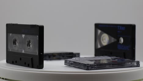 Audiokassette-Auf-Weißem-Hintergrund