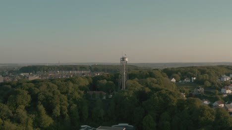The-Aalborg-tower-seen-from-the-air