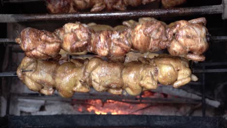 Close-up-of-fresh-chicken-on-the-grill