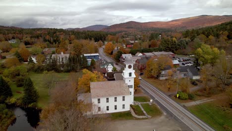 aerial-pullout-church-in-weston-vermont-in-4k