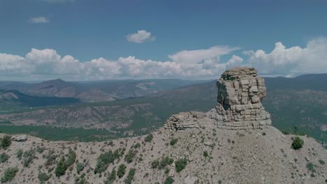 Drone-view-of-Colorado-mountains-landscape