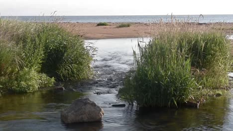 Prince-Edward-Island-Red-Sand-Beach-with-River-Opening