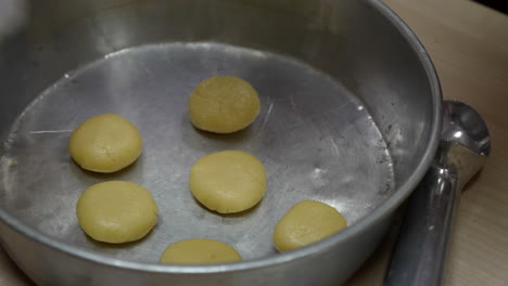 Close-up-biscuits-dough