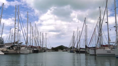 Marina-View-with-yachts-left-and-right-on-a-cloudy-day