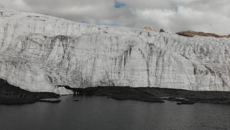 pastoruri-glacier,-4k-aerial-shot-pastoruri-glacier