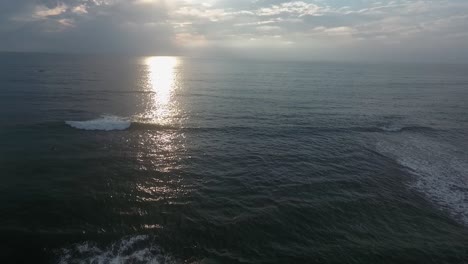 Sonnenuntergang-über-Dem-Meer