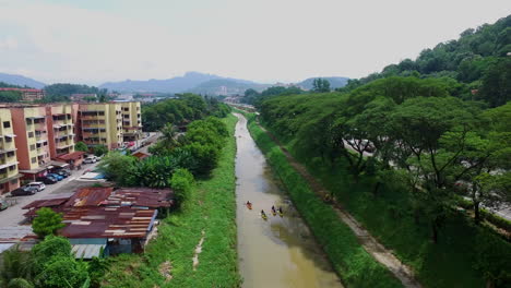 Flussrenaturierung-In-Der-Malaysischen-Stadt-Im-Projekt-River-Of-Life