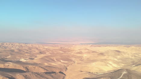 Vista-Aérea-Del-Desierto-En-Israel
