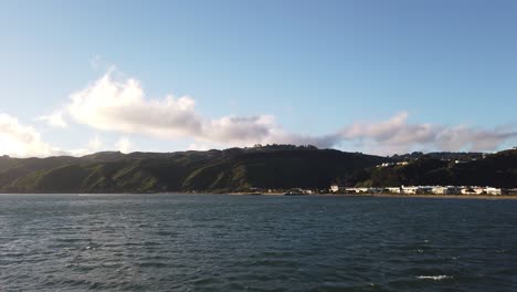 Petone-Wharf-in-Wellington-New-Zealand-on-a-very-windy-day