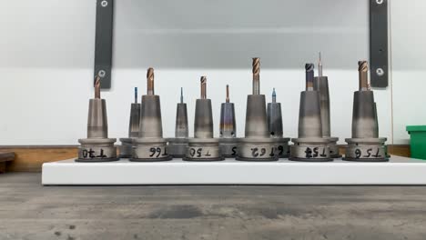Milling-cutter-clamped-in-a-holder-in-a-milling-cutter-stand