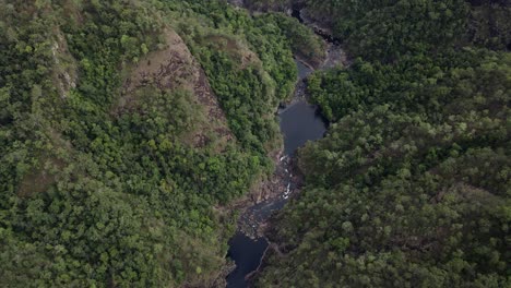 Narrow-Stream-In-The-Valley-At-Girringun-National-Park-From-Above