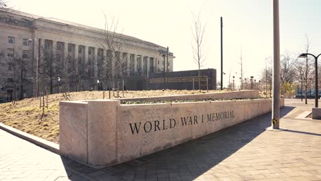 Memorial-De-La-Primera-Guerra-Mundial-En-Washington,-Corriente-Continua