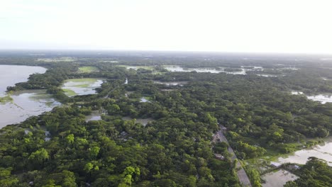 Flying-Over-Tropical-Forests-With-Flooded-Fields-Due-To-Climate-Change