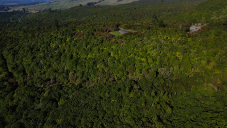 Drohnenschussansicht-Der-Natürlichen-Landschaft-In-Neuseeland