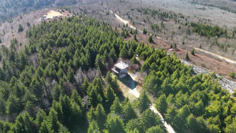 Spruce-Knob-Lookout-Drohnenpfanne