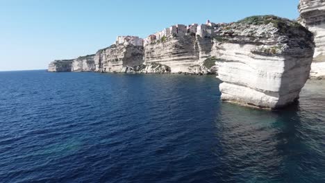 Flying-towards-the-city-of-Bonifacio-which-stands-on-cliffs
