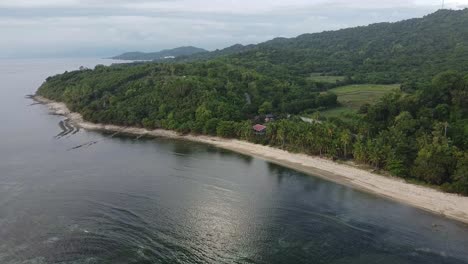 Isoliertes-Haus-Auf-Einer-Insel-Auf-Den-Philippinen