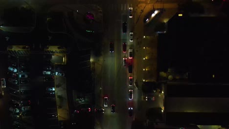 Austin-Texas-Verkehr-Bei-Nacht