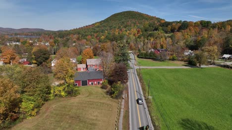 aerial-in-fall-and-autum-in-new-england-in-chester-vermont-area