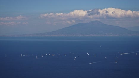 Vesuv-Und-Golf-Von-Neapel-Von-Capri-Aus-Gesehen