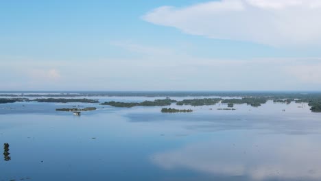 Sylhet-überschwemmte-Felder.-Undurchführbare-Bedingungen