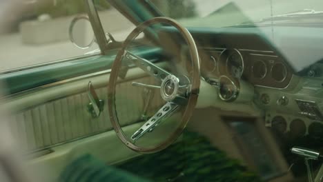 Old-1960s-ford-mustang-beautiful-vintage-car-interior