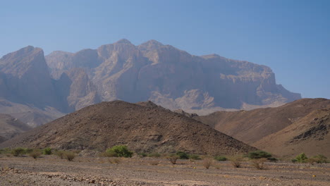 Steady-driving-shot-while-approaching-the-Jebel-Shams-mountains-in-the-Sultanate-of-Oman